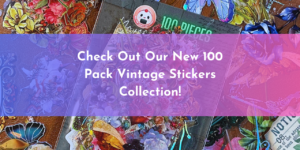 All The Kewt Stickers 100 Pack Vintage Stickers Collection!